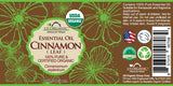 US Organic Cinnamon Leaf Essential Oil, 100% Pure Certified USDA Organic, 10 ml / 15 ml / 30 ml