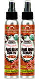 Anti Mosquito Spray - 2 in 1 - with Coconut Oil - 4 oz
