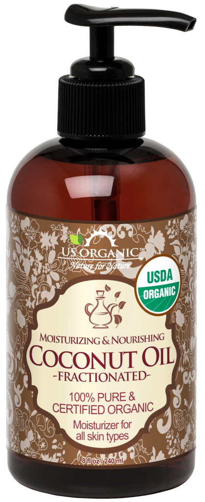 US Organic Fractionated Coconut (Liquid) Oil, 100% Pure Certified USDA  US  Organic | The USDA Certified Organic Skin Care Brand
