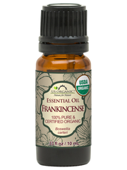 US Organic Frankincense (Boswellia carteri) Essential Oil, 100% Pure Certified USDA Organic, 5 ml / 10 ml