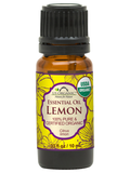 US Organic Lemon Essential Oil, 100% Pure Certified USDA Organic, 10 ml / 15 ml / 30 ml