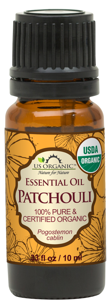 US Organic Patchouli Essential Oil, 100% Pure Certified USDA