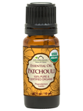 US Organic Patchouli Essential Oil, 100% Pure Certified USDA Organic, 10 ml / 15 ml / 30 ml