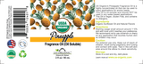 US Organic Pineapple Fragrance Oil (Oil Soluble), USDA Certified Organic, for Candle, Soap Making, DIY Projects, and Small Businesses_2 fl oz